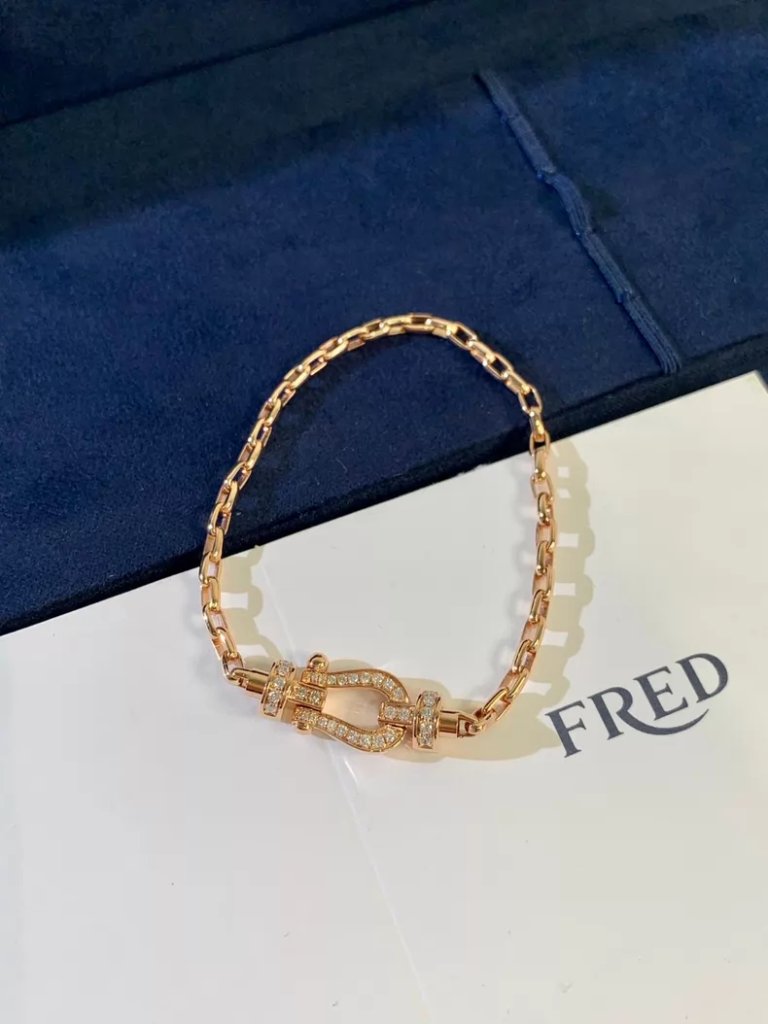 Fred Golden Braided Bracelet